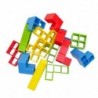 Balance Tower Skill Game Blocks 22 Cards 16 Blocks
