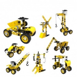 Construction Blocks Set Construction Machines 8in1 100pcs