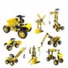 Construction Blocks Set Construction Machines 8in1 100pcs