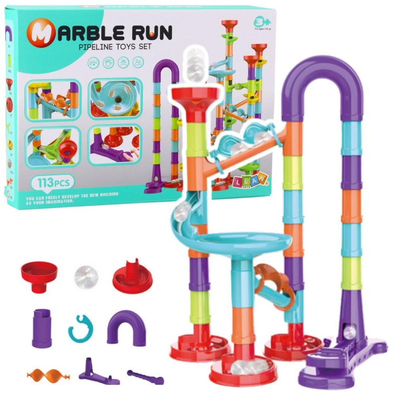 Ball Track Set Ball Track Slides Colorful Construction