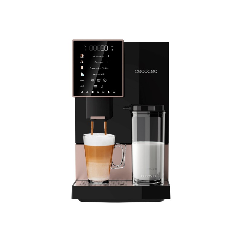 Cecotec Cremmaet Compactccino Black Rose coffee maker