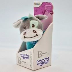 WOOPIE Прорезыватель Donkey Sensory Szelescik для малышей Звук 0+