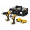 Cordless Power Tool Kit DEWALT DCK2060D2T-QW 18V
