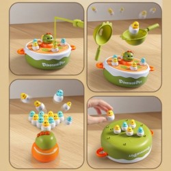 WOOPIE Gra Zręcznościowa Łowienie Dinozaurów 2w1 Katapulta