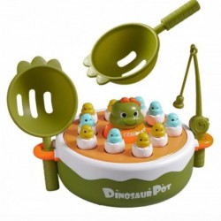 WOOPIE Gra Zręcznościowa Łowienie Dinozaurów 2w1 Katapulta