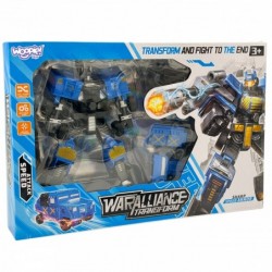 WOOPIE Robot Transformujący 2w1 Pojazd Bojowy