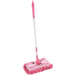 Children's Mop With Telescopic Handle Animal Pink