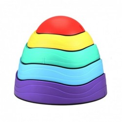 Sensory Path Balanced Stones For Children Colorful 5pcs