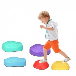 Sensory Path Balanced Stones For Children Colorful 5pcs