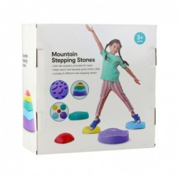 Sensory Path Balanced Stones For Children Colorful 5pcs
