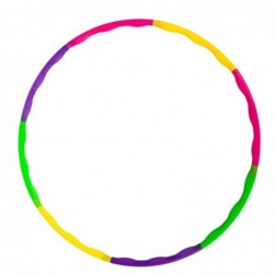 Hula Hop With Studs Foldable Colorful 7El Diameter 50cm