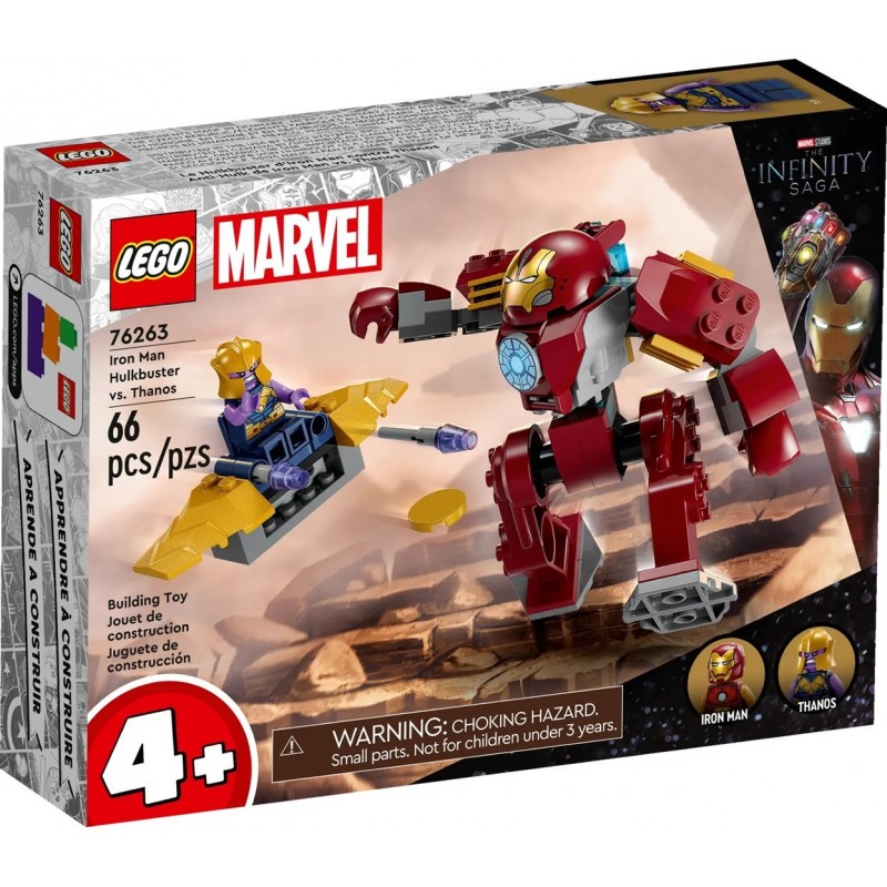 LEGO MARVEL 76263 Iron Man Hulkbuster vs. Thanos