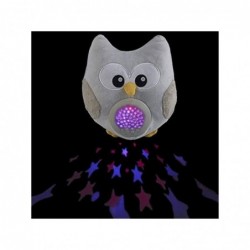WOOPIE Cuddly Sleeper Projector 2in1 Owl - 10 Lullabies