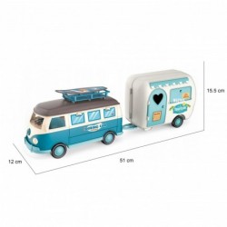 WOOPIE Kamper z Przyczepką Efekty Świetlne i Dźwiękowe