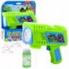 Bubble Gun LED Green Dinosaur