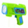 Bubble Gun LED Green Dinosaur