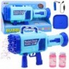 Large Electric Bubble Gun 64 Holes Blue