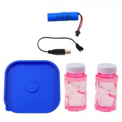 Large Electric Bubble Gun 64 Holes Blue