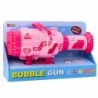 Large Electric Bubble Gun 64 Holes Pink