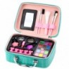 Set Cosmetic Bag Capybara Eyeshadows Nail Polishes Turquoise 14 pcs.