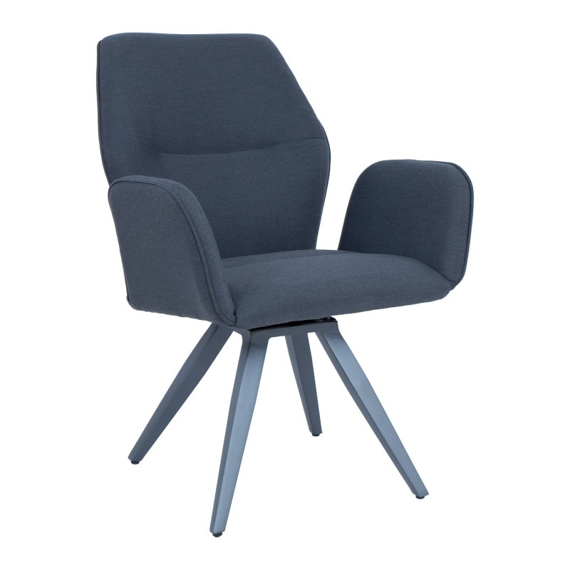 Chair COLUMBUS swivel, dark grey