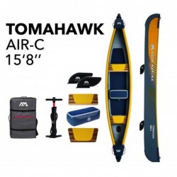 3-seat inflatable kayak...