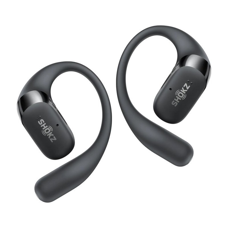 SHOKZ OpenFit 2 Headphones Wireless Ear-hook Calls/Music/Sport/Everyday Black