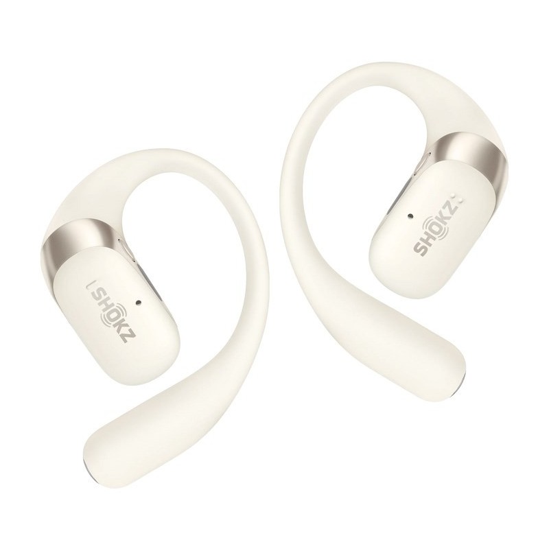 SHOKZ OpenFit 2 Headphones Wireless Ear-hook Calls/Music/Sport/Everyday Beige