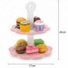 VIGA Wooden Platter with cupcakes and cakes