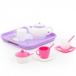 POLESIE A set of dishes for 2 people Alisa + Tray 13 pcs.