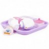 POLESIE A set of dishes for 2 people Alisa + Tray 13 pcs.