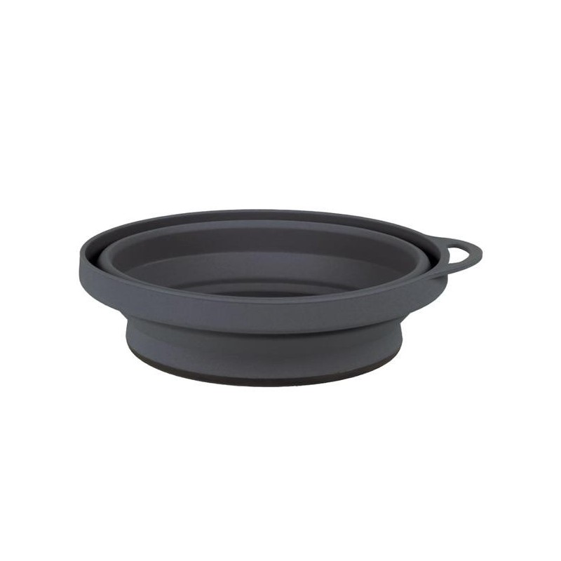 Lifeventure Silicone Ellipse Flexi-Bowl, Graphite