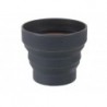 Lifeventure Silicone Ellipse Flexi-Mug, Graphite