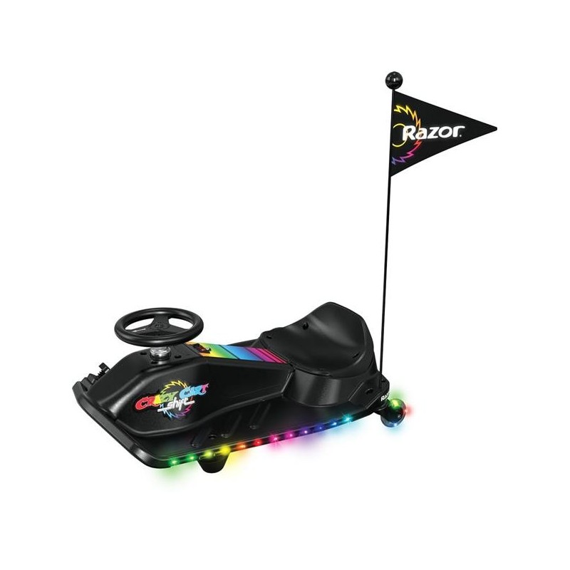 Razor Crazy Cart Shift Lightshow Lithium