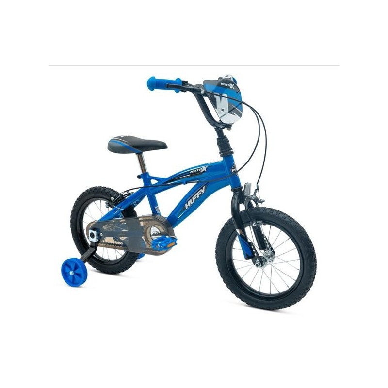 Huffy Moto X 14" Bike Blue/Black