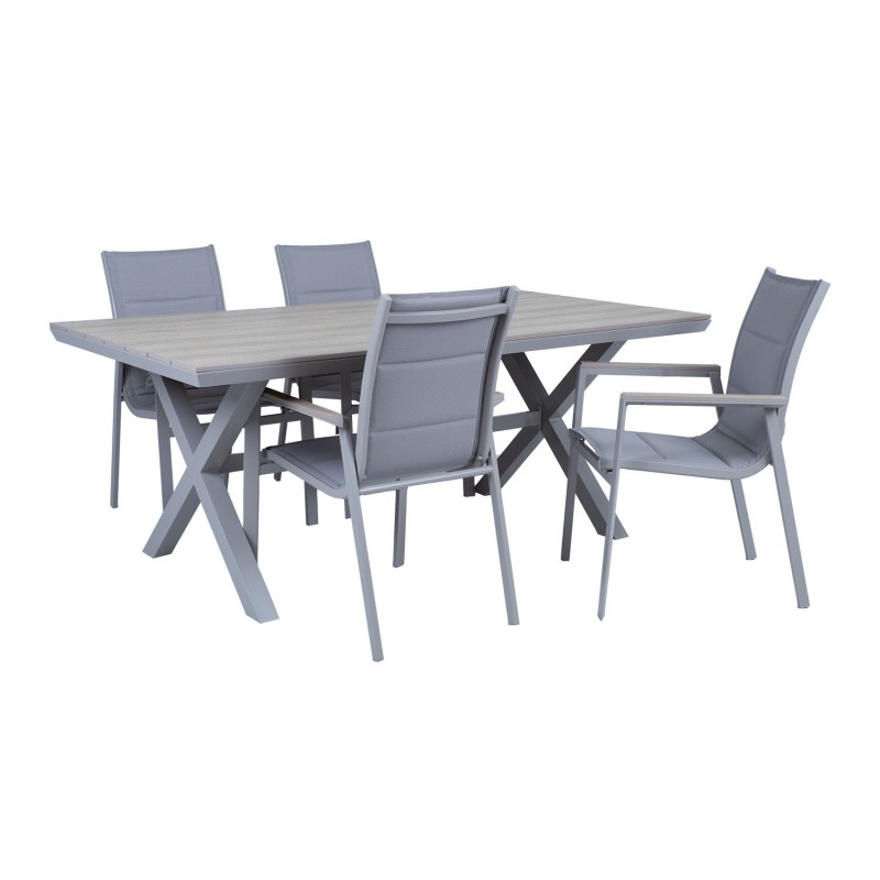 Garden furniture set CORINNA table and 4 chairs
