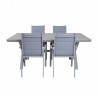 Garden furniture set CORINNA table and 4 chairs