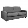Sofa bed PROVO 2-seater, dark grey