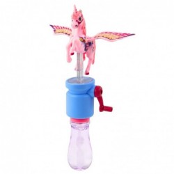 Soap Bubbles Unicorn Moving Wings Crank 23cm Mix