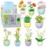 Construction Blocks Flowers in Pots Colorful 269–444 pcs.