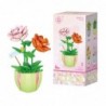 Construction Blocks Flowers in Pots Colorful 269–444 pcs.