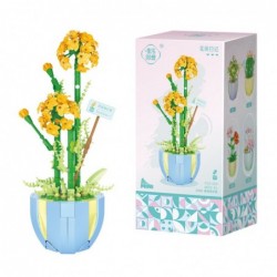 Construction Blocks Flowers in Pots Colorful 269–444 pcs.