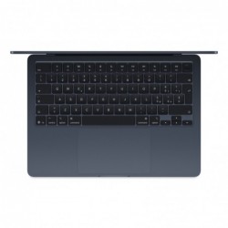 Apple MacBook Air 13-inch : M4 chip with 10-core CPU and 10-core GPU, 16GB, 512GB SSD - Midnight