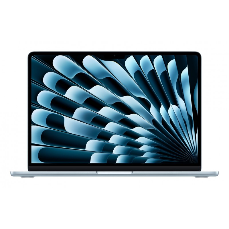 Apple MacBook Air 13-inch : M4 chip with 10-core CPU and 10-core GPU, 24GB, 512GB SSD - Sky Blue