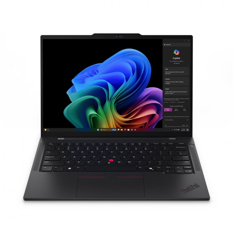 Lenovo ThinkPad T14s Gen 6 (Snapdragon) Copilot+ PC Qualcomm Snapdragon X1E-78-100 Laptop 35.6 cm (14") WUXGA 32 GB