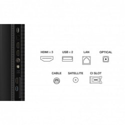 TCL P79K 50P79K TV 127 cm (50") 4K Ultra HD Smart TV Wi-Fi Metallic 430 cd/m²