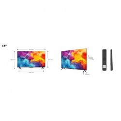 TCL P655 43P655 4K LED Google TV