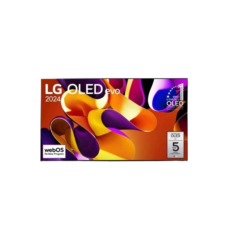 LG OLED OLED77G42LW TV 195.6 cm (77") 4K Ultra HD Smart TV Wi-Fi Grey