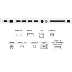 TCL 55A300 Pro 55" 4K Ultra HD Smart TV Wi-Fi White 450 cd/m²