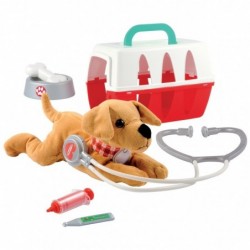 Ecoiffier Veterinary Kit with a Dog